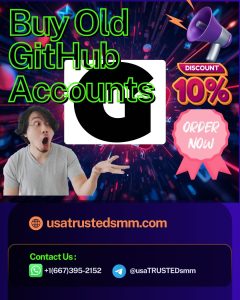Buy Old GitHub Accounts 